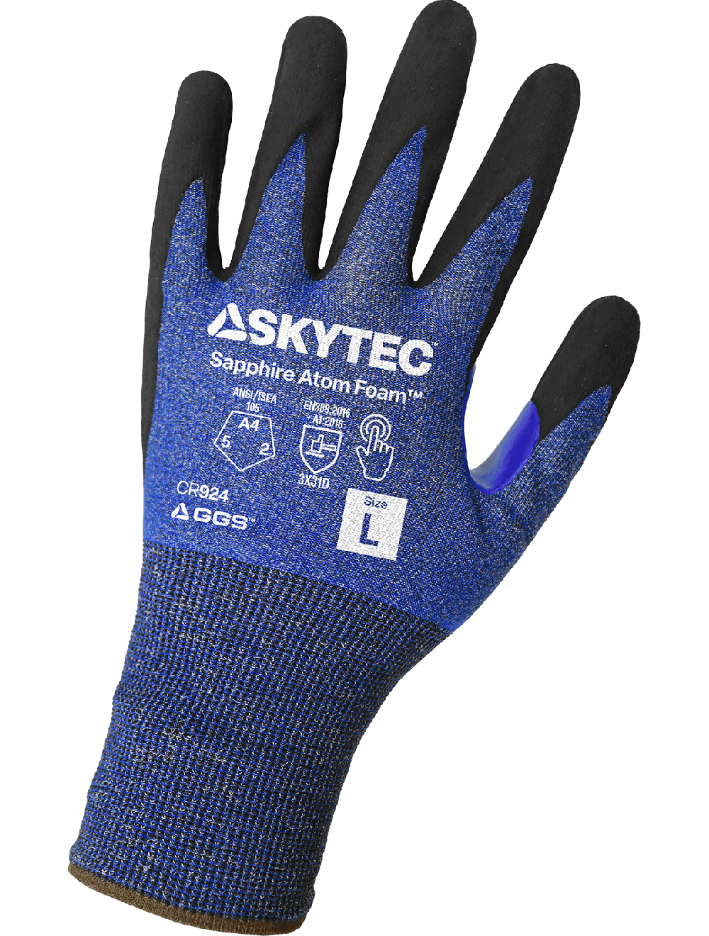 Sapphire CR924 Cut Resistant Gloves - cut level A4