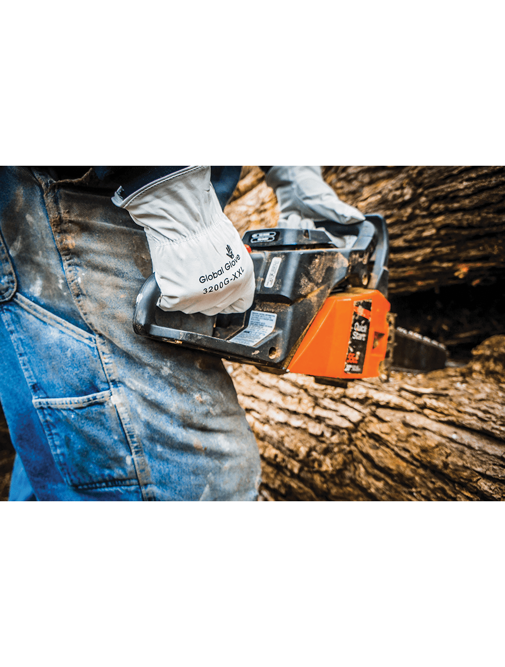 Global Glove - 3200G - Leather Gloves - red