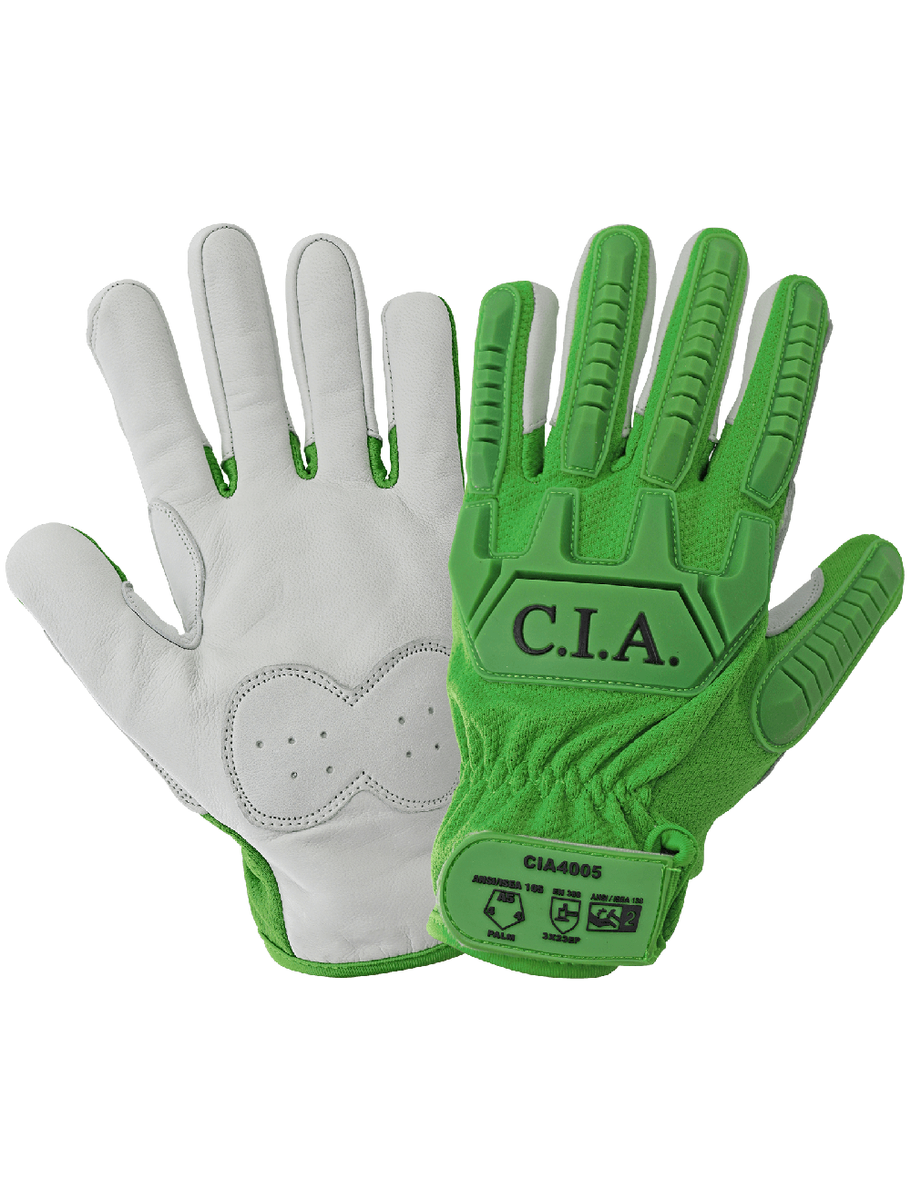 Global Glove - CIA4005 - Mechanics Gloves - cut level A5 - green