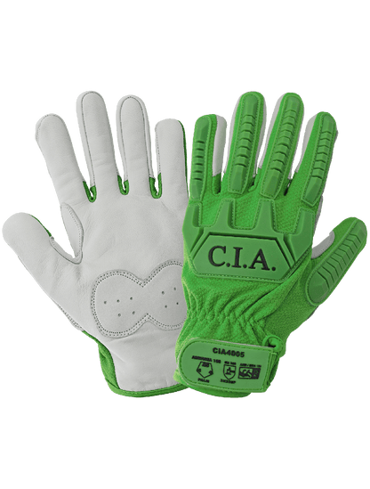 Global Glove - CIA4005 - Mechanics Gloves - cut level A5 - green
