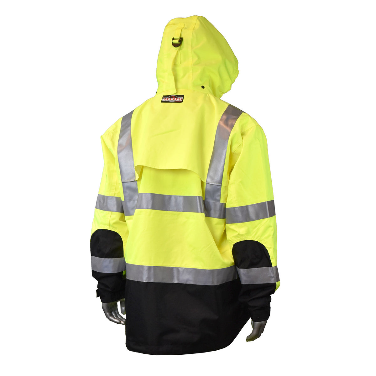 Radians RW32-3Z1Y - Heavy Duty Rip Stop Waterproof Rain Jacket - additional view