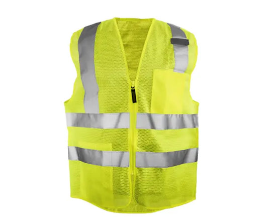 Occunomix Mesh Dual Stripe Vest Hi-Vis Safety Vests Orange S model LUX-SSCOOLG-OS