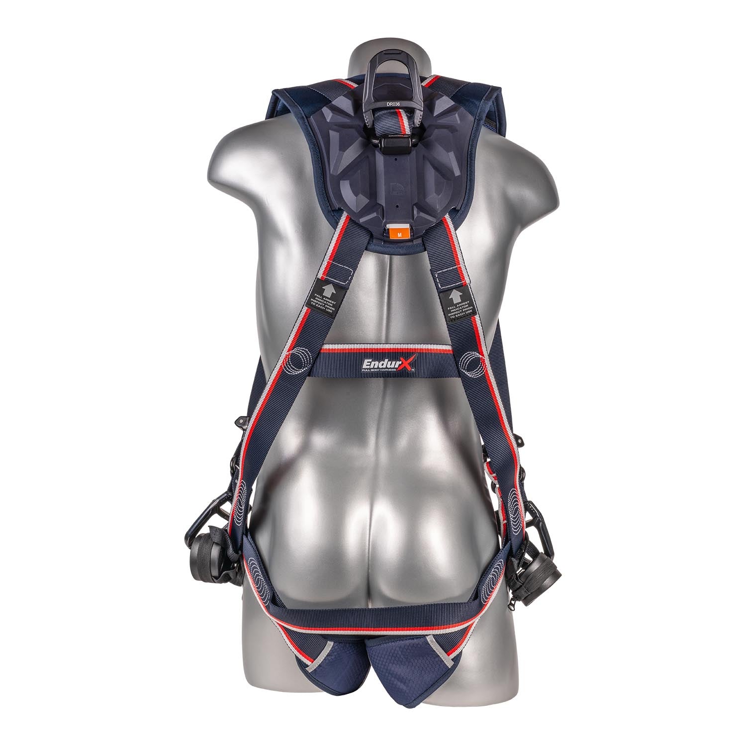 KStrong® EndurX™ 5-Point Full Body Harness, Abrasion Resistant Shoulder Pad, Deluxe Leg Pads, Enhanced Dorsal D-ring Plus™, Side D-rings, Quick Slide Adjusters, Trauma Relief Straps, QC Chest/Legs, All Aluminum Hardware (ANSI)