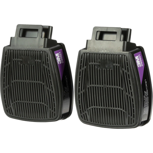 3M™ Secure Click™ Organic Vapor Cartridge/Filter P100 D80921, 2 EA / PK