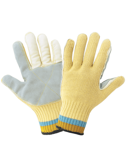 Samurai Glove® - K300LF - Leather Palm Gloves - cut level A6 - yellow