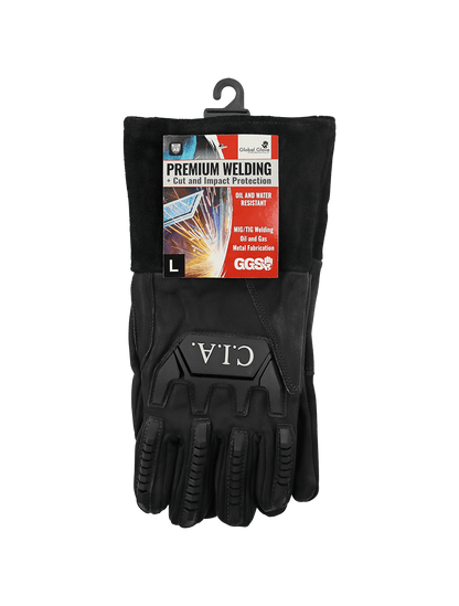 Global Glove - CIA200MTG - MIG/TIG Welding Gloves - cut level A8 - black