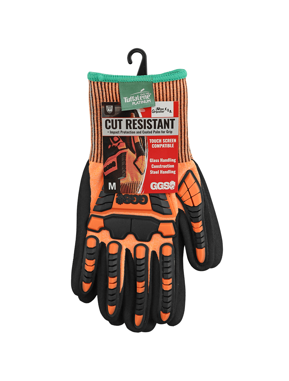 Vise Gripster® C.I.A. - CIA388XFT - Gloves - cut level A4 - black
