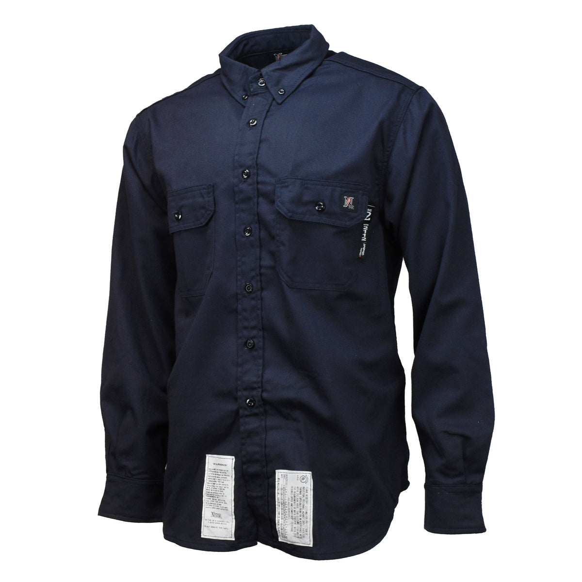 Neese VU7SH - 7 oz Ultra-Soft FR Shirt (CAT 2) - Navy