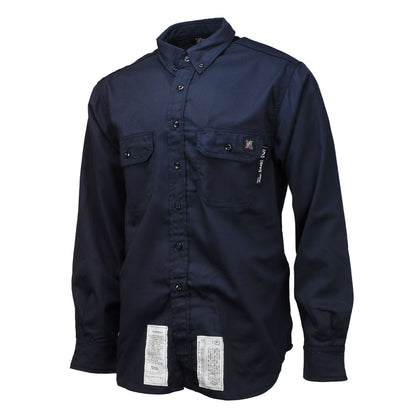 Neese VU7SH - 7 oz Ultra-Soft FR Shirt (CAT 2) - Navy