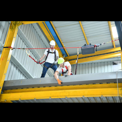 KStrong® Wrangler™ 100 ft. Adjustable 4-person Capacity Horizontal Lifeline System