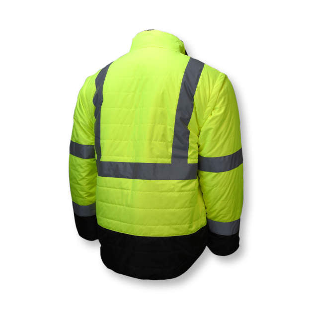 Radians SJ510 Quilted Reversible Jacket with Zip-Off Sleeves
