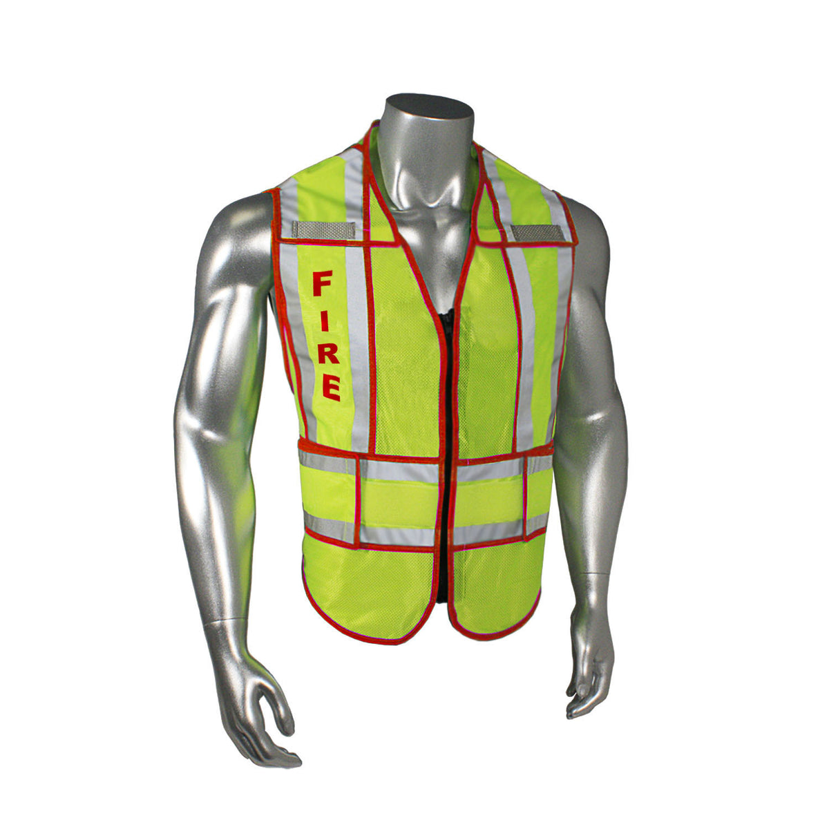 Radwear USA LHV-207-SPT - Class 2 Breakaway Vest - Police - Hi-Vis Green