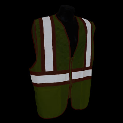 Radwear USA LHV-5ANSI-CT - Type R Class 2 3.5oz Poly Mesh Safety Vest - additional view