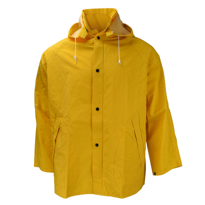 Neese 1600JH - Economy Jacket with Snap-On Hood - Safety Yellow - Safety Yellow