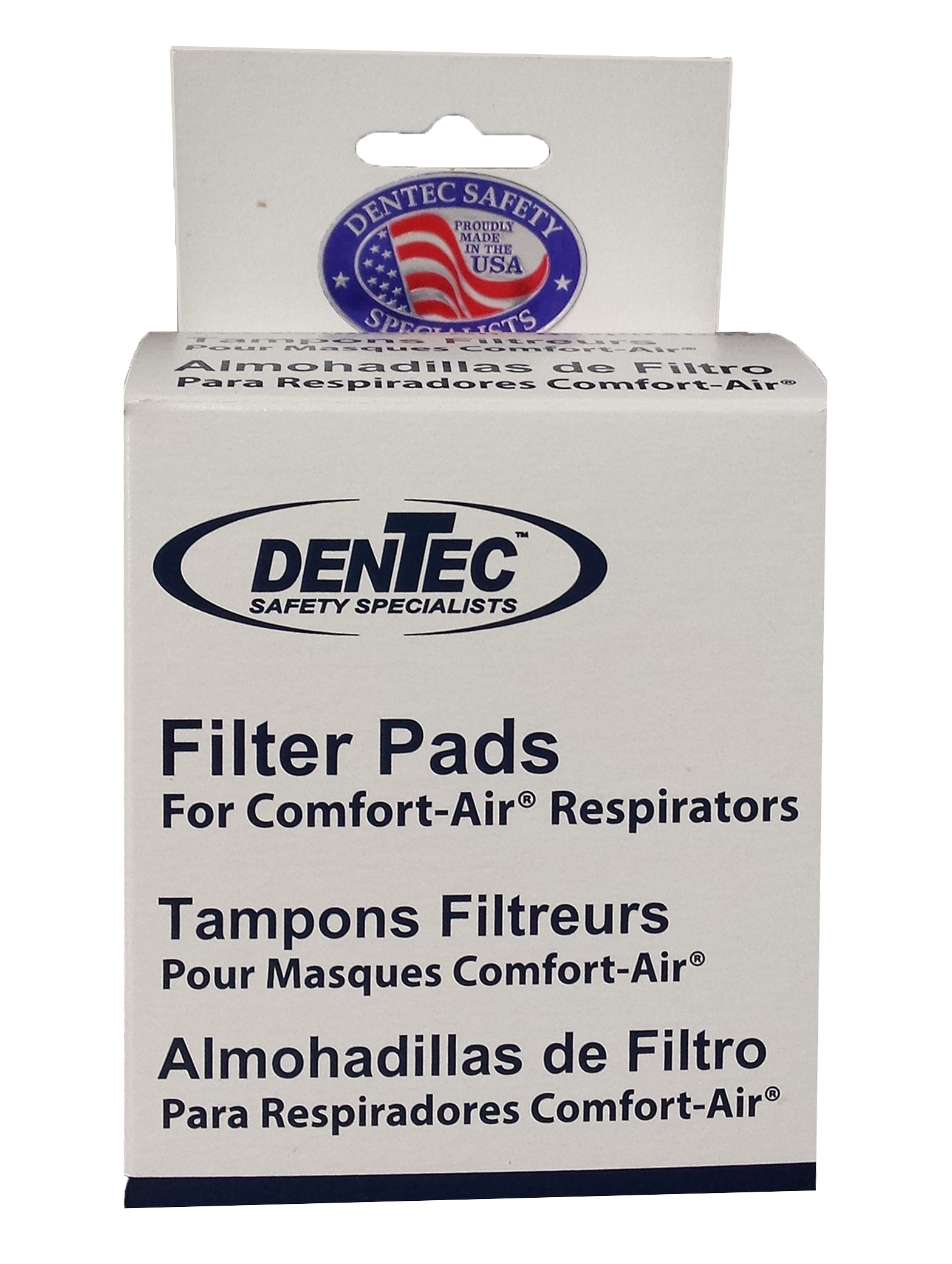N95 Respirator Filter Pads 16/Box - 16/Box - 158DN5 - DenTec