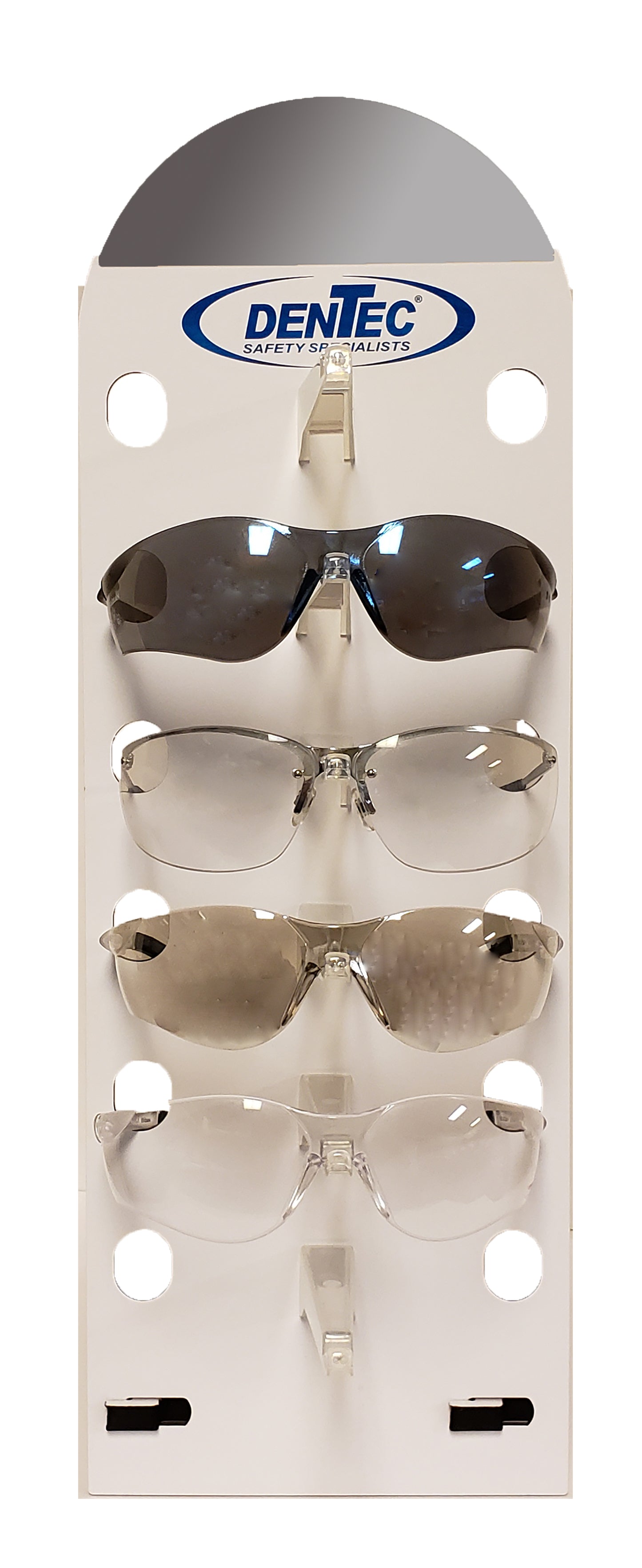 DenTec Eyewear tabletop display with slots for 6 pair of eyewear - Standard Lens - Standard Frame - 12A999601 - DenTec