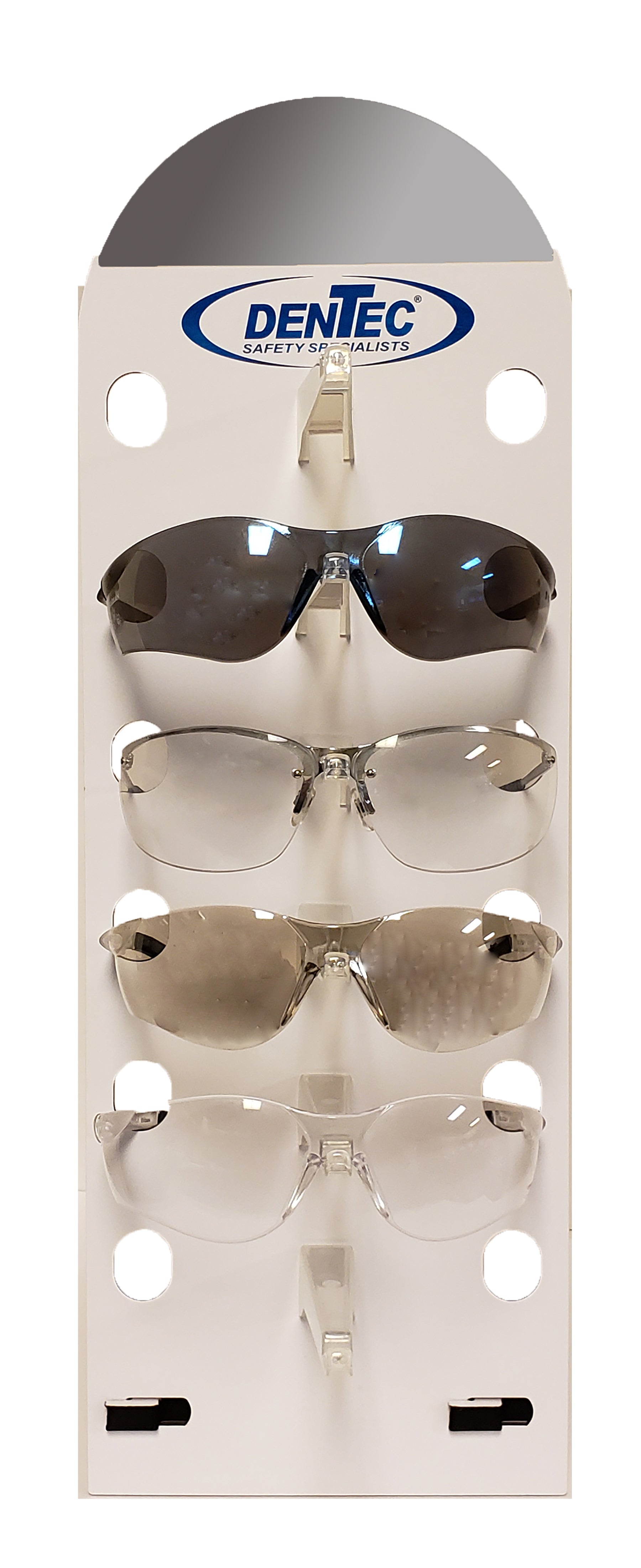 DenTec Eyewear tabletop display with slots for 6 pair of eyewear - Standard Lens - Standard Frame - 12A999601 - DenTec