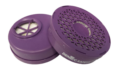 Comfort-Air P100 Filters and Cartridges - Purple - 158TLP0B100 - DenTec