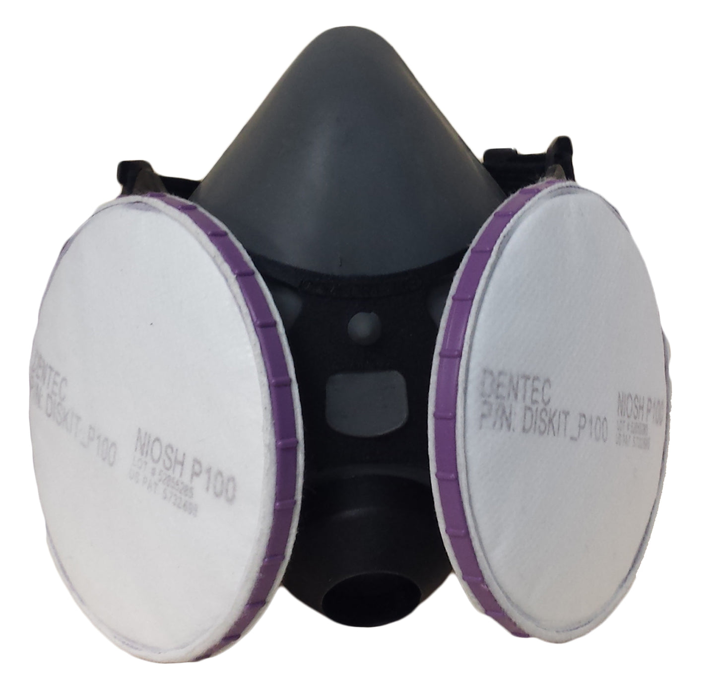 Comfort-Air 300 Series Half Mask Respirator with DISKIT P100 Filters - Medium/Large - 3MLDISKP100ZAM - DenTec