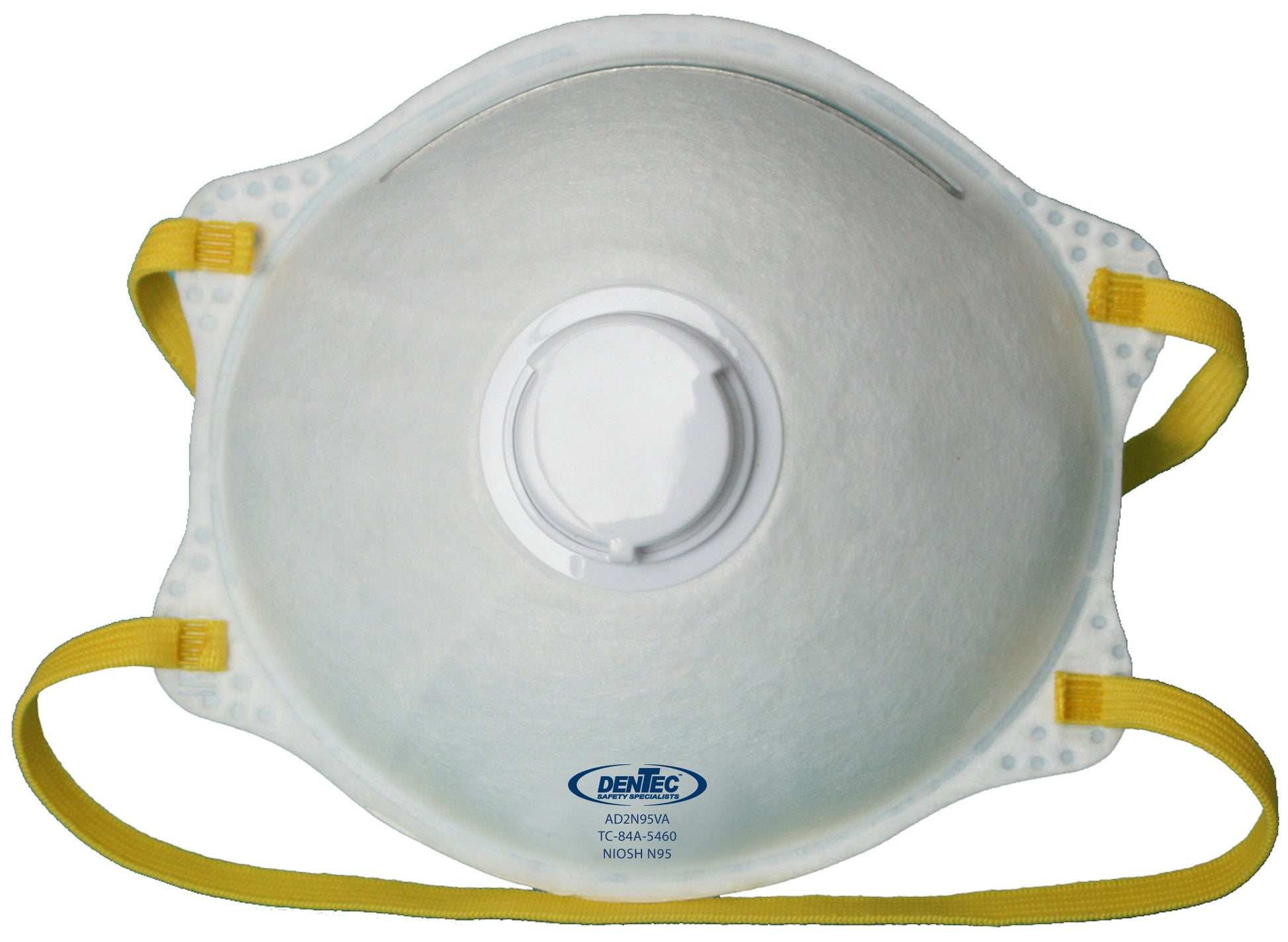 Comfort-Ease N95 Cup Shaped Disposable Respirator with Exhalation Valve - 12/Box - AD2N95VAB144 - DenTec