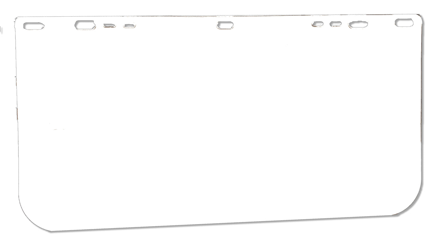 DenTec ValuGard Safety Glasses - Clear - Visor - 12F487400US - DenTec