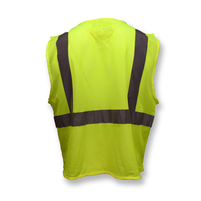 Radians SV25 - Economy Class 2 Self-Extinguishing Mesh Safety Vest with Zipper - additional view