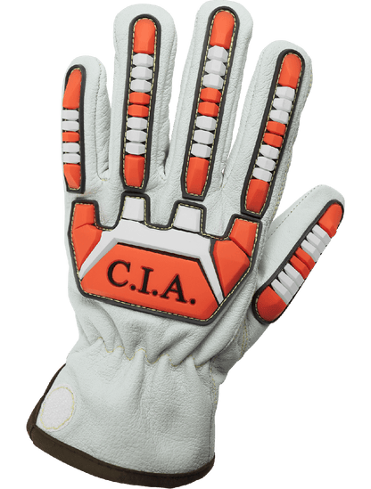High-Visibility CIA7700 Drivers Gloves - cut level A7 - tan