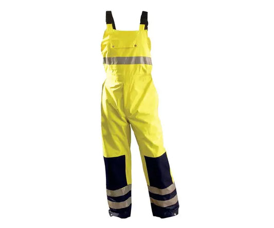 Occunomix Premium Breathable Rain Bib Rainwear Yellow S model LUX-TENBIB-YS