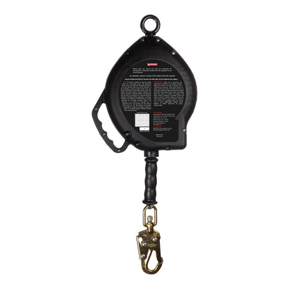 KStrong® BRUTE™ 50 ft. Stainless Steel Cable SRL with Swivel Snap Hook. Includes Installation Carabiner and Tagline (ANSI)