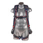KStrong® EndurX™ 5-Point Full Body Harness, Abrasion Resistant Shoulder Pad, Deluxe Leg Pads, Enhanced Dorsal D-ring Plus™, Side D-rings, Quick Slide Adjusters, Trauma Relief Straps, QC Chest/Legs, All Aluminum Hardware (ANSI)