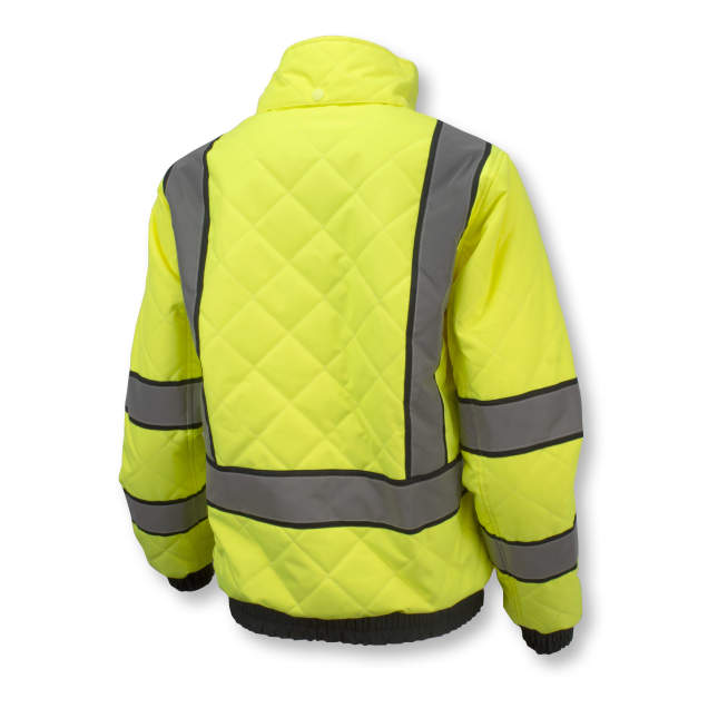 Radians SJ930-3 Women's Class 3 Quilted Bomber Jacket