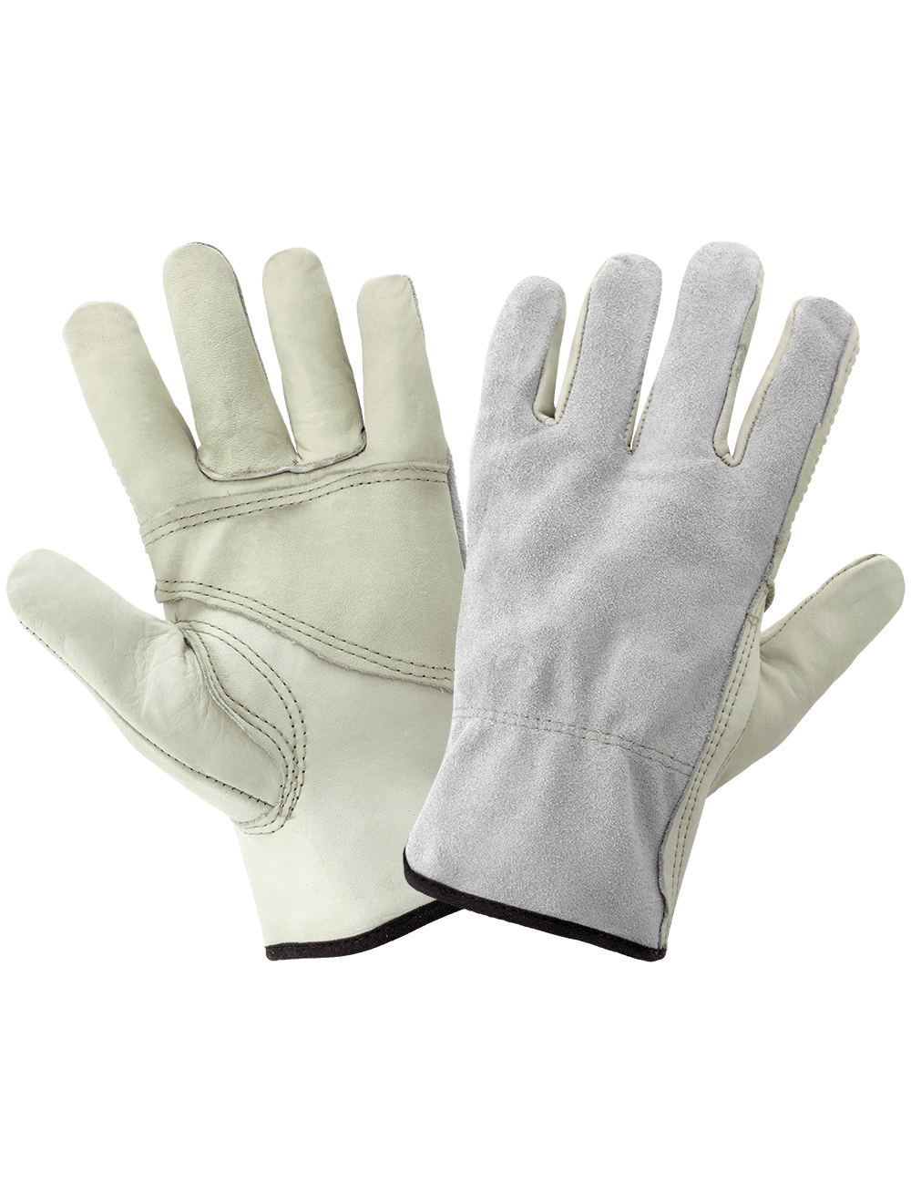 Global Glove - 3200PP - Leather Gloves - gray