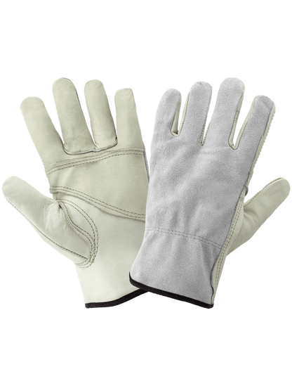 Global Glove - 3200PP - Leather Gloves - gray