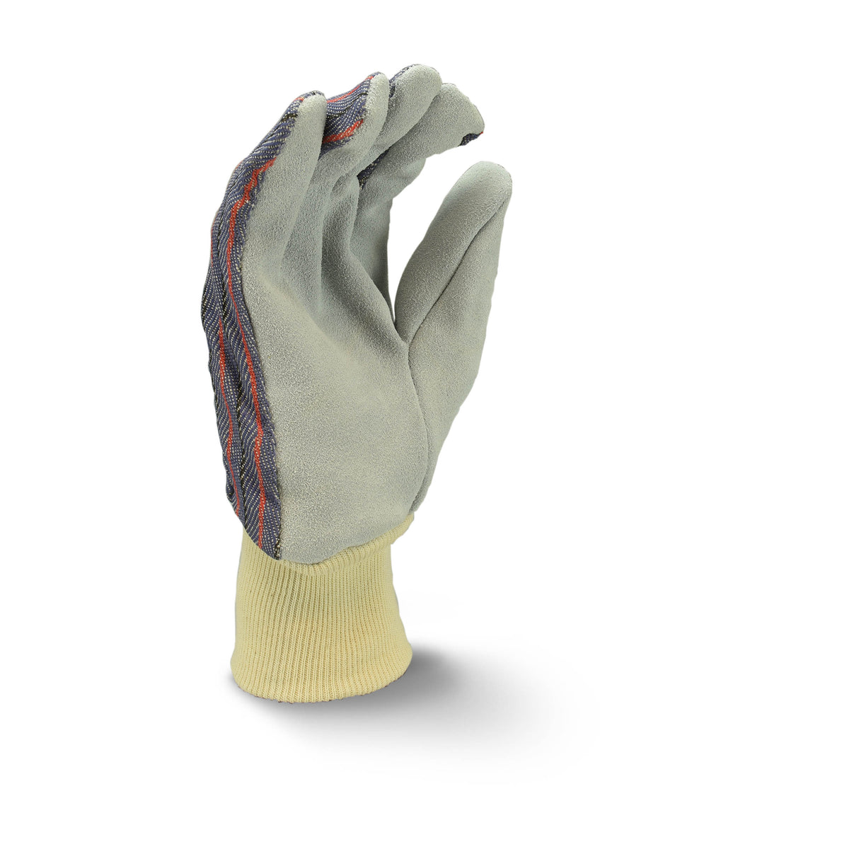 Radians RWG3010 - Economy Shoulder Gray Split Cowhide Leather Glove - additional view