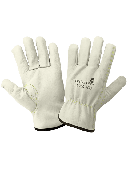 Global Glove - 3200 - Leather Gloves - red