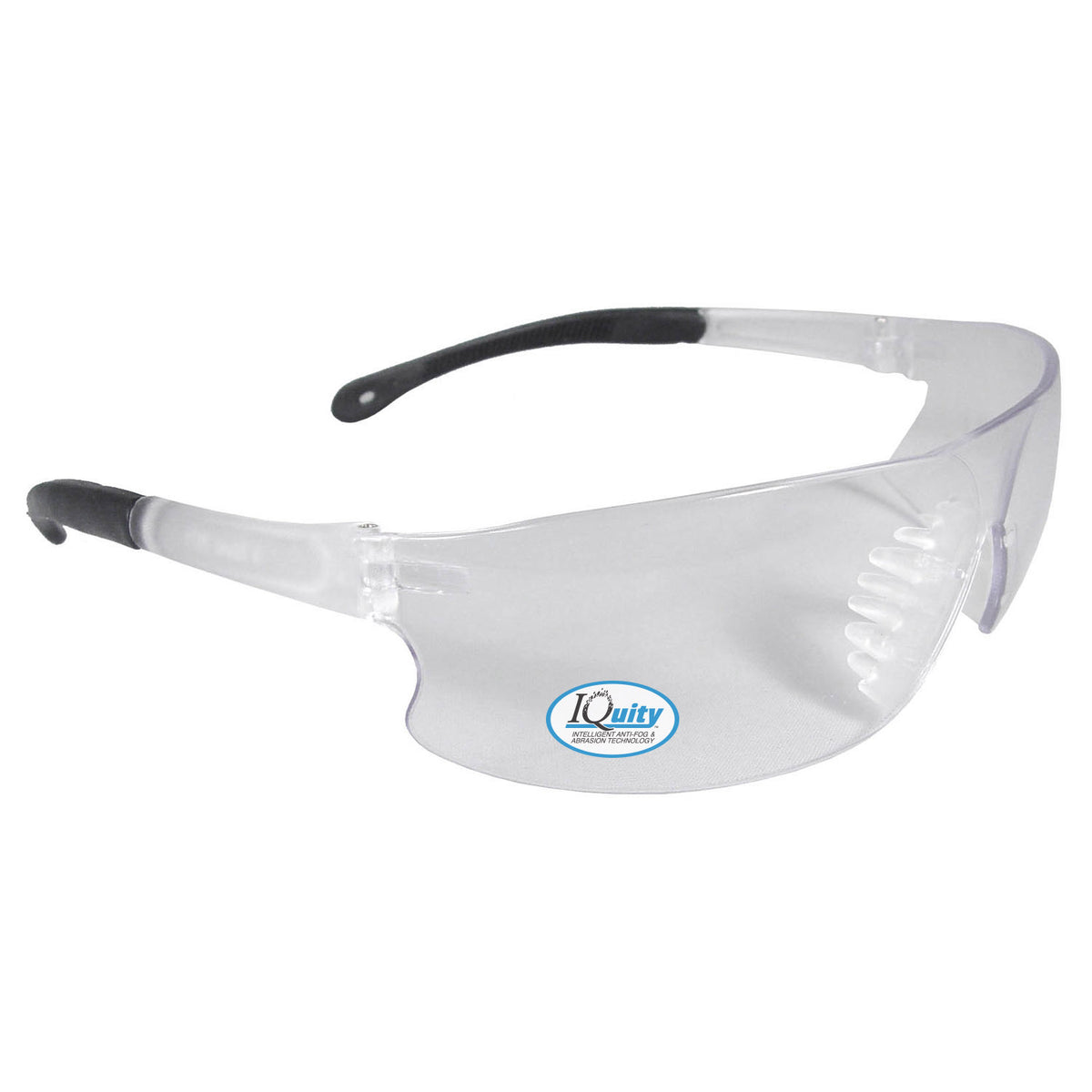 Radians RS-IQ - Rad-Sequel™ IQ - IQuity Anti-Fog Safety Eyewear - Clear Frame - Clear IQ Anti-Fog Lens - Clear / Clear IQ