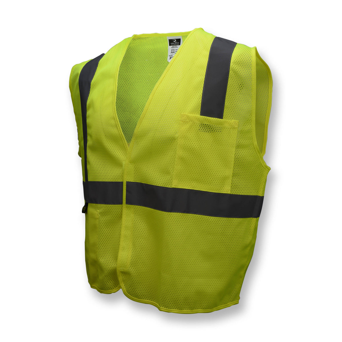 Radians SV2GMS Hi -Vis Green SV2 Economy Type R Class 2 Mesh Safety Vest