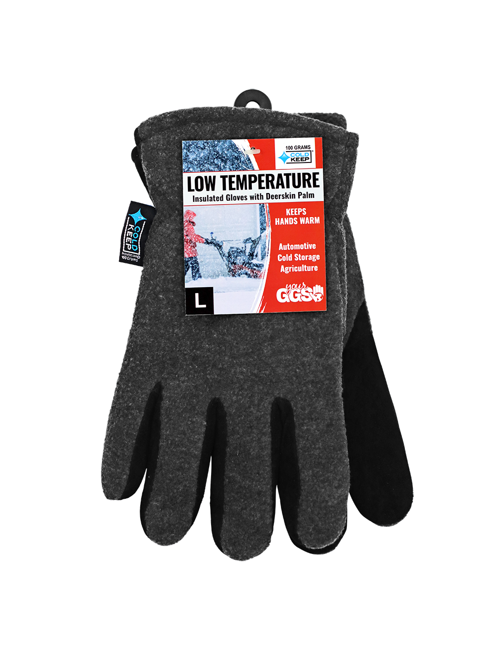 Global Glove - 3300DSIN - Gloves - insulated - gray