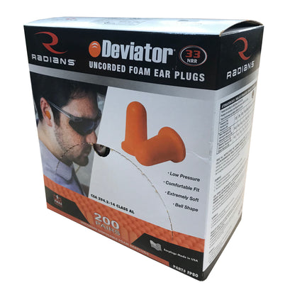 Radians FP80 - Deviator® 33 Disposable Foam Earplugs - Uncorded - additional view