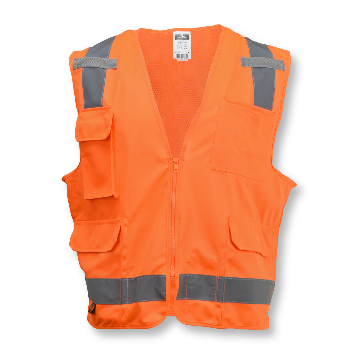 Radians SV7 - Surveyor Type R Class 2 Solid/Mesh Safety Vest - additional view