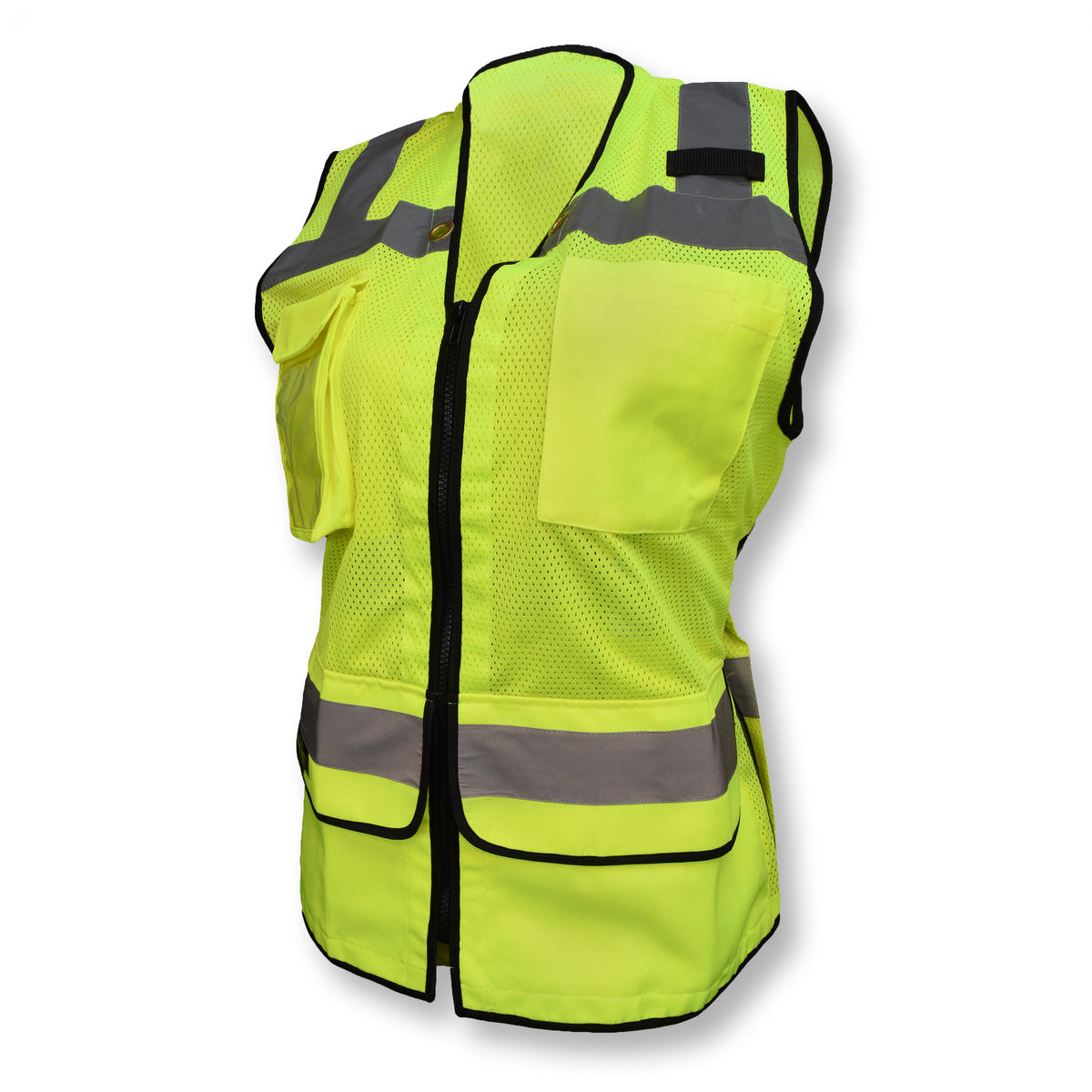 Radians SV59W-2 - SV59W Ladies Heavy Duty Surveyor Safety Vest - Hi-Vis Green