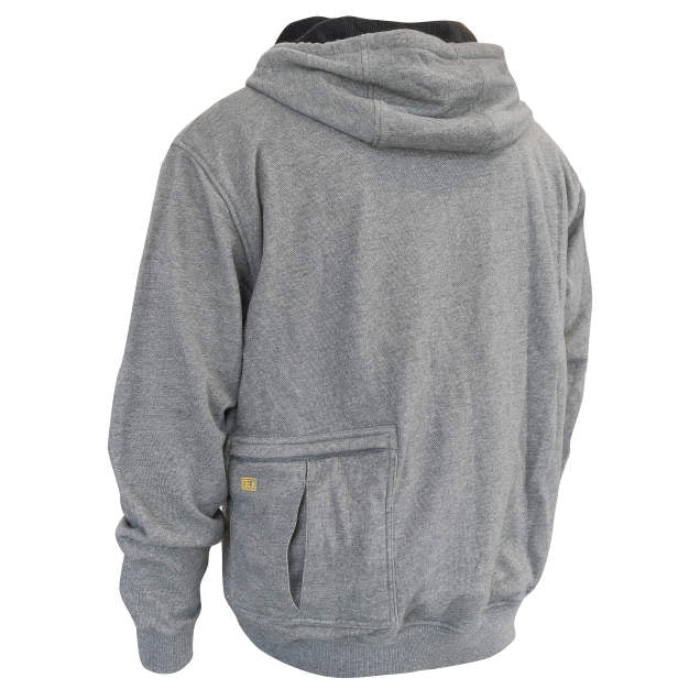 DEWALT Men's Heated French Terry Cotton Hoodie