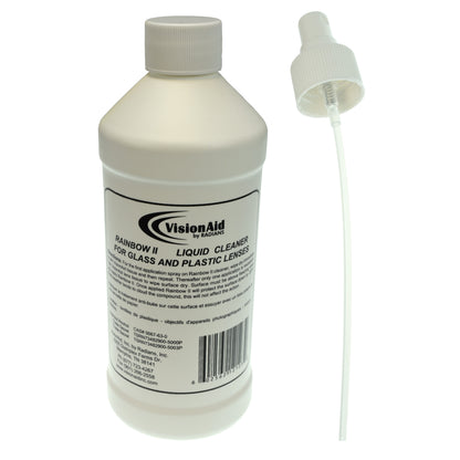 Vision Aid 1LCL211 - Lens Cleaning Liquid - 2 oz w/Flip Top Cap -