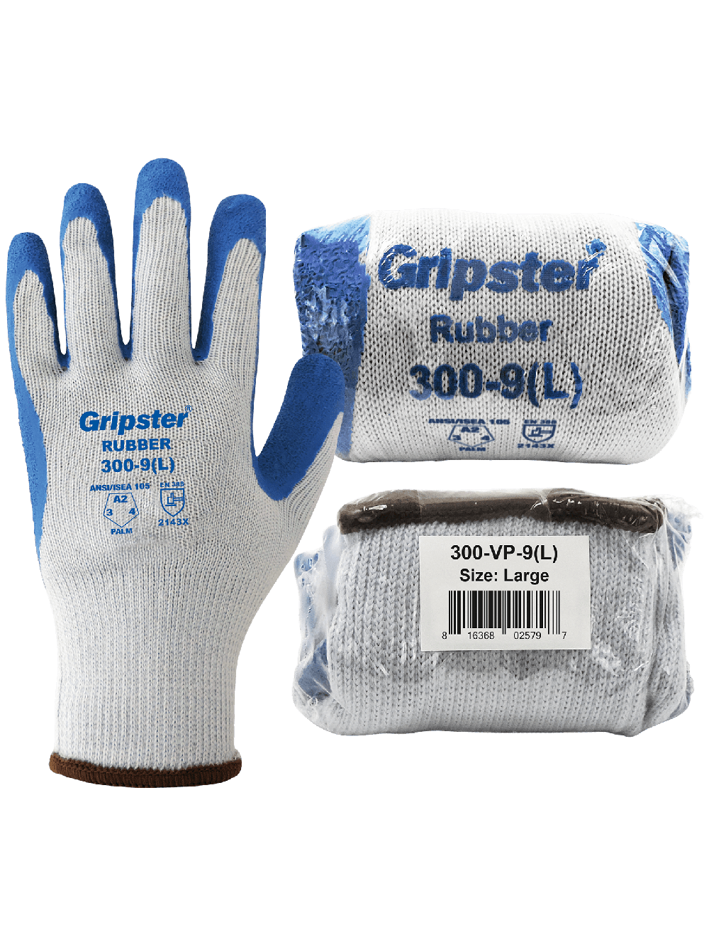 Gripster® 300-VP Cut Resistant Gloves - cut level A2 - tan