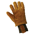 Global Glove - 524 - Leather Palm Gloves - insulated - red