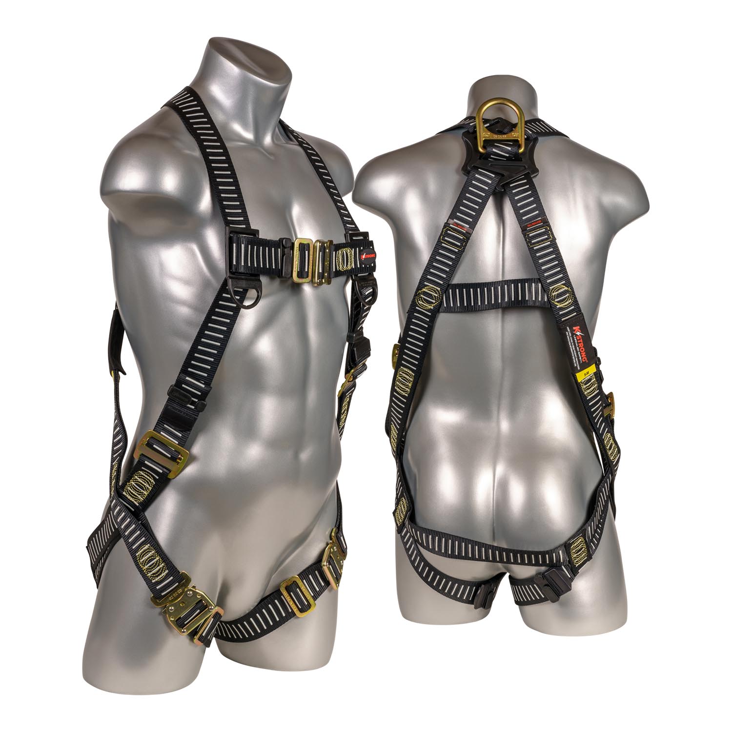KStrong® Kapture™ Element Welding Harness, Dorsal D-Ring, QC Chest and Legs