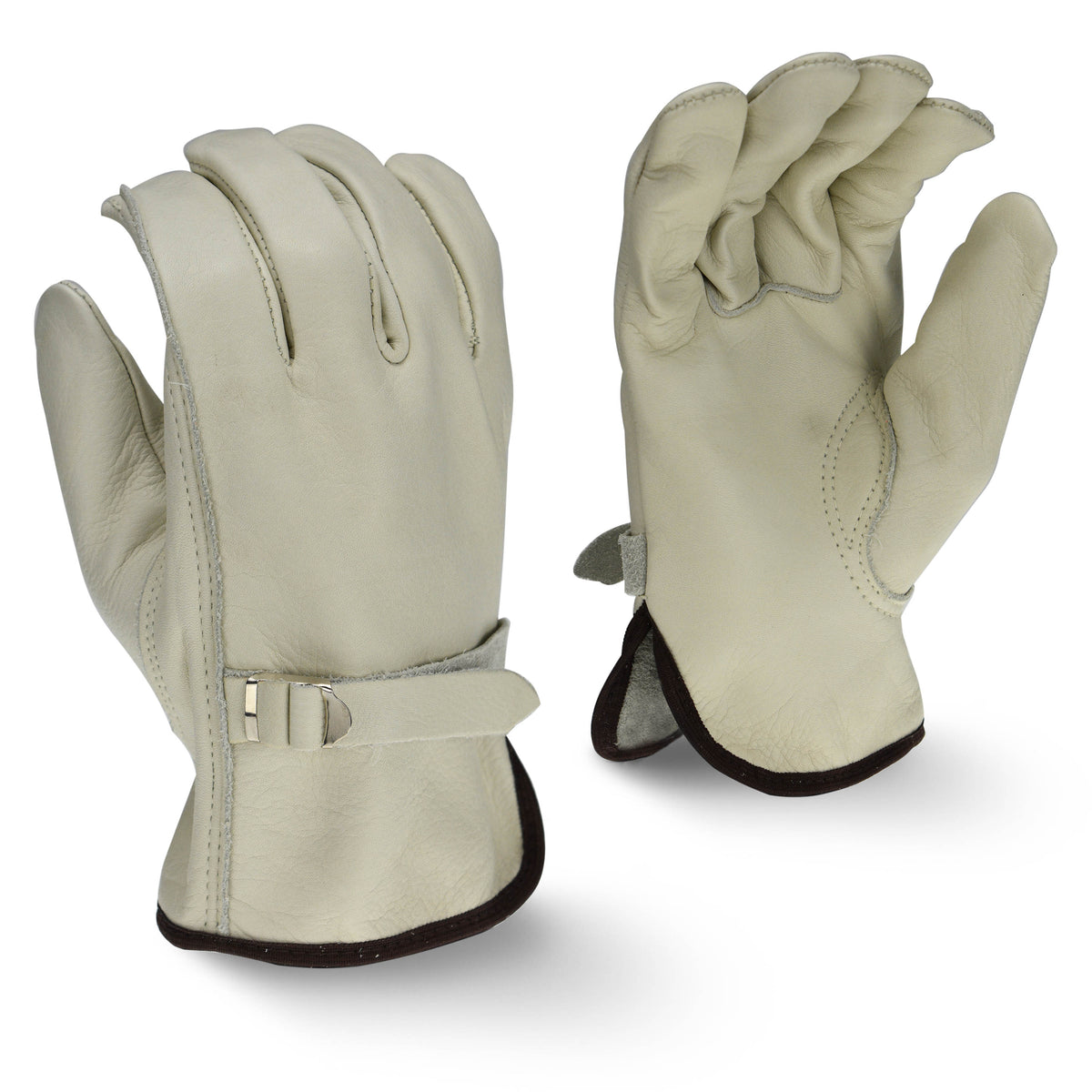 Radians RWG4221 - Standard Grain Cowhide Leather Driver - Gray