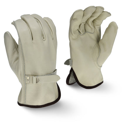 Radians RWG4221 - Standard Grain Cowhide Leather Driver - Gray