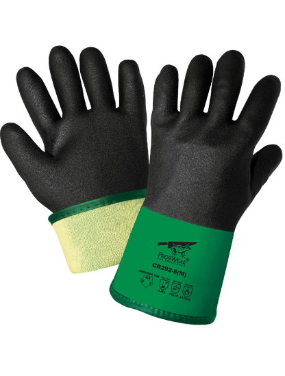 FrogWear® - CR292 - Chemical Handling Gloves - cut level A4 - tan