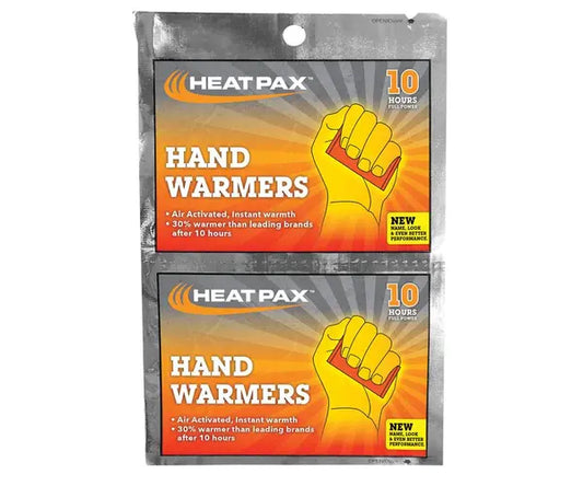 Occunomix Heat Pax Hand Warmers 5 Pair Pack Cold Stress PPE One Size model 1100-10R